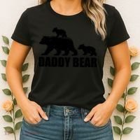 Daddy Bear 2 Cubs Daddy Bear Twin T Dad 2 T Women's T-Shirt thumb 2