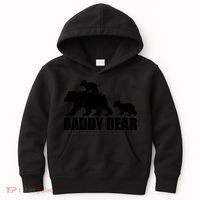 Daddy Bear 2 Cubs Daddy Bear Twin T Dad 2 T Kids Hoodie thumb 0