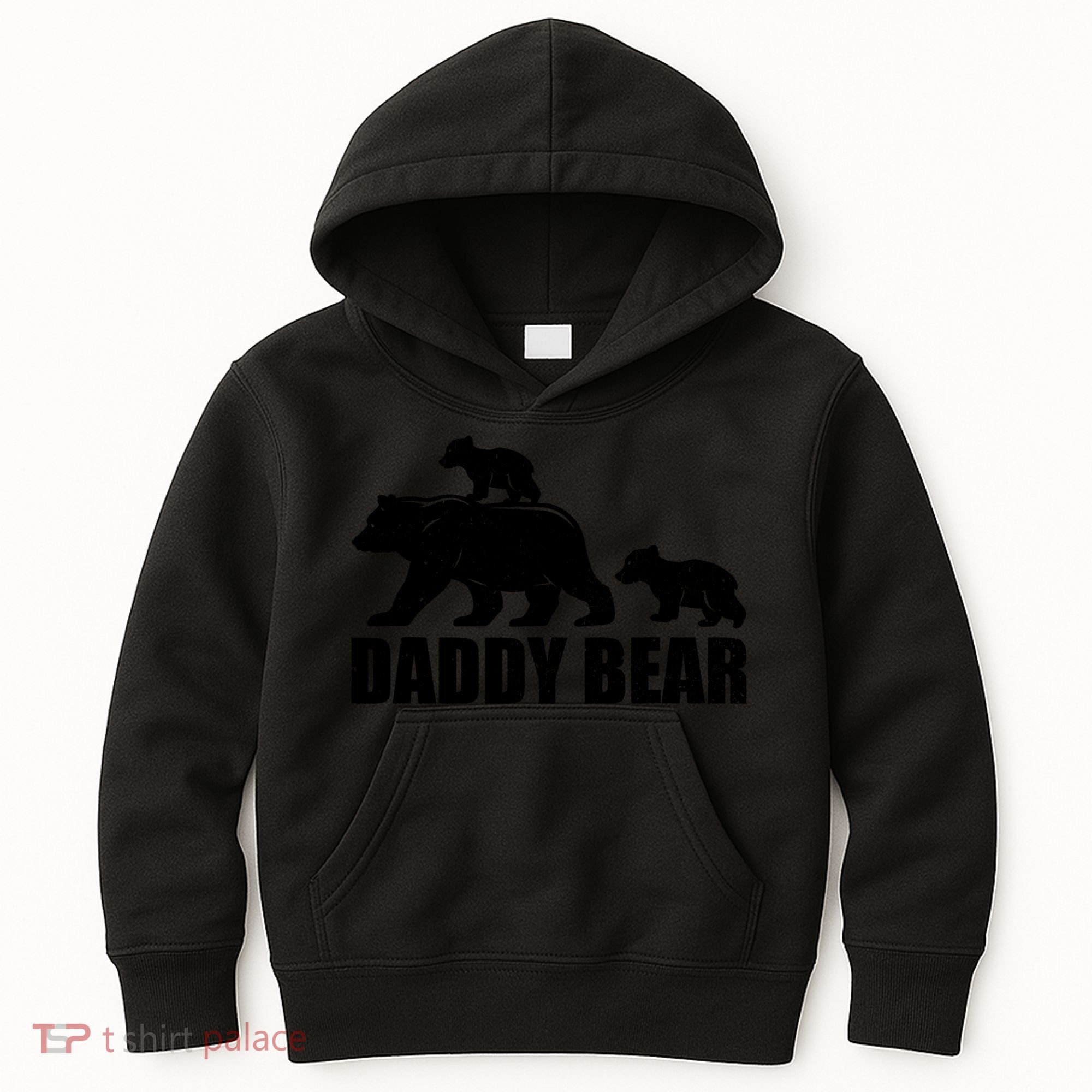 Daddy Bear 2 Cubs Daddy Bear Twin T Dad 2 T Kids Hoodie