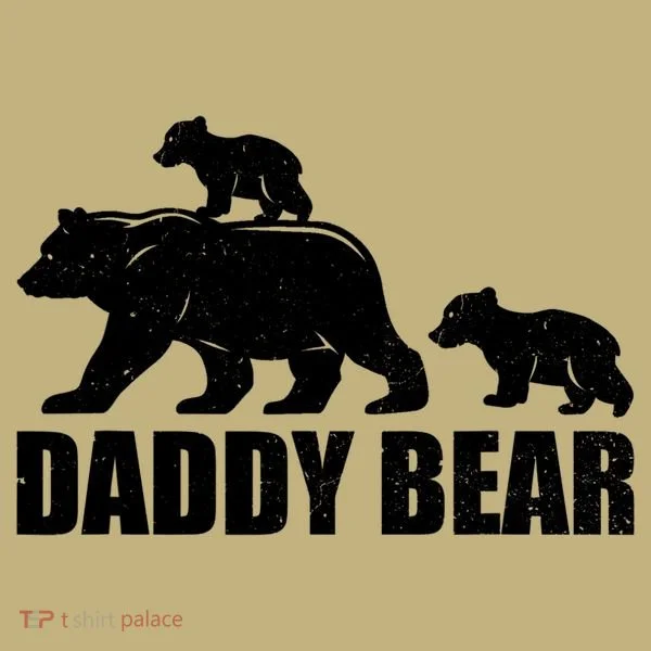 Daddy Bear 2 Cubs Daddy Bear Twin T Dad 2 T Long Sleeve Shirt
