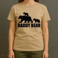 Daddy Bear 2 Cubs Daddy Bear Twin T Dad 2 T T-Shirt thumb 4
