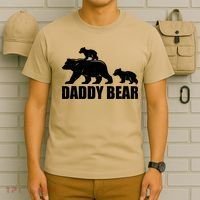 Daddy Bear 2 Cubs Daddy Bear Twin T Dad 2 T T-Shirt thumb 6