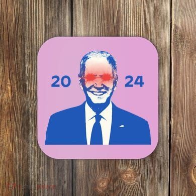 Dark Brandon 2024 Joe BidenS Campaign Coaster