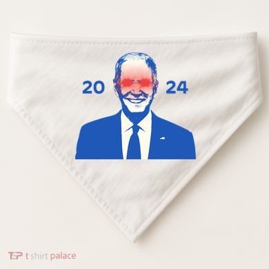 Dark Brandon 2024 Joe BidenS Campaign USA-Made Doggie Bandana