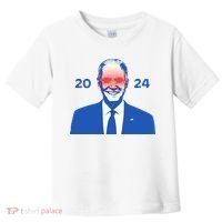 Dark Brandon 2024 Joe BidenS Campaign Toddler T-Shirt thumb 0