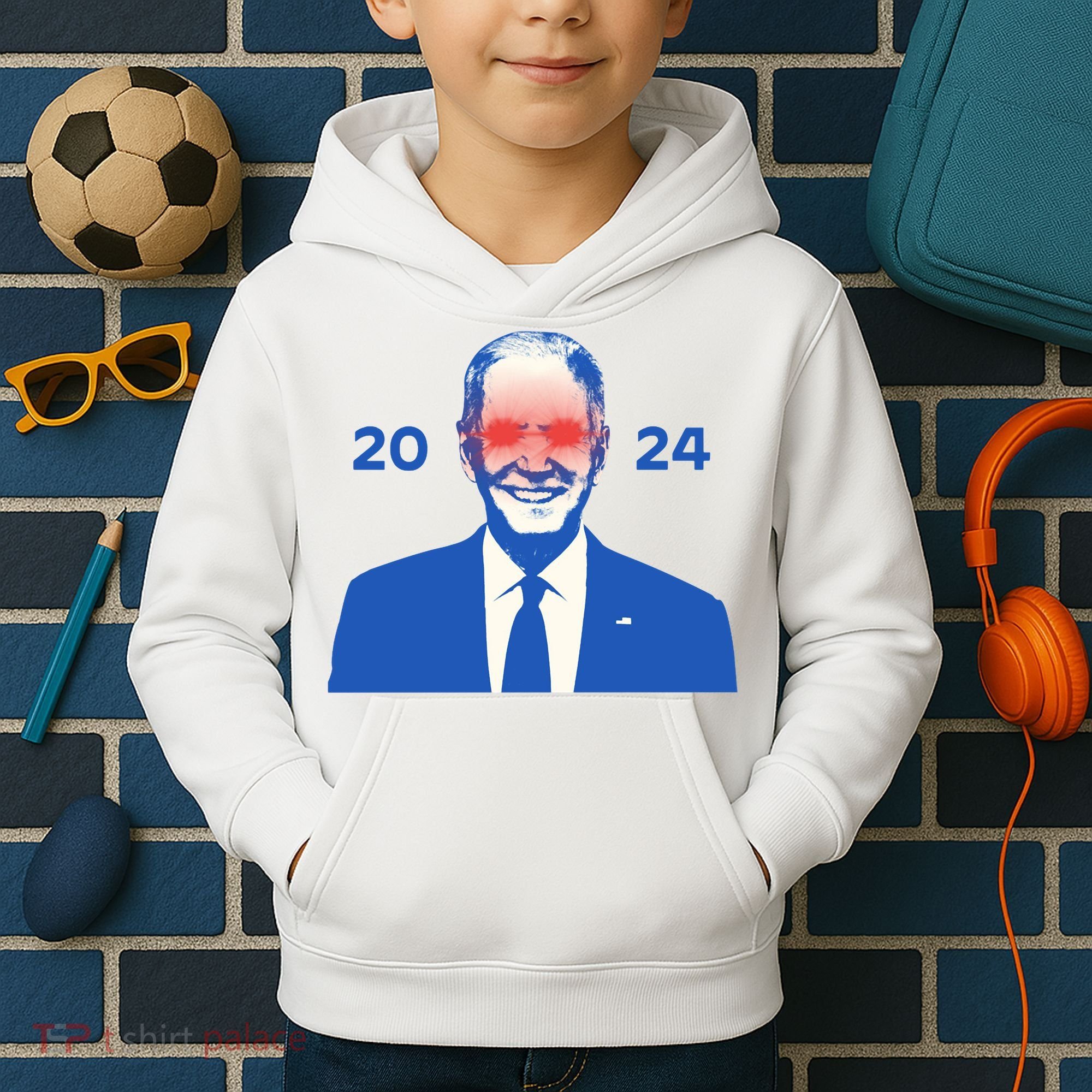 Dark Brandon 2024 Joe BidenS Campaign Kids Hoodie