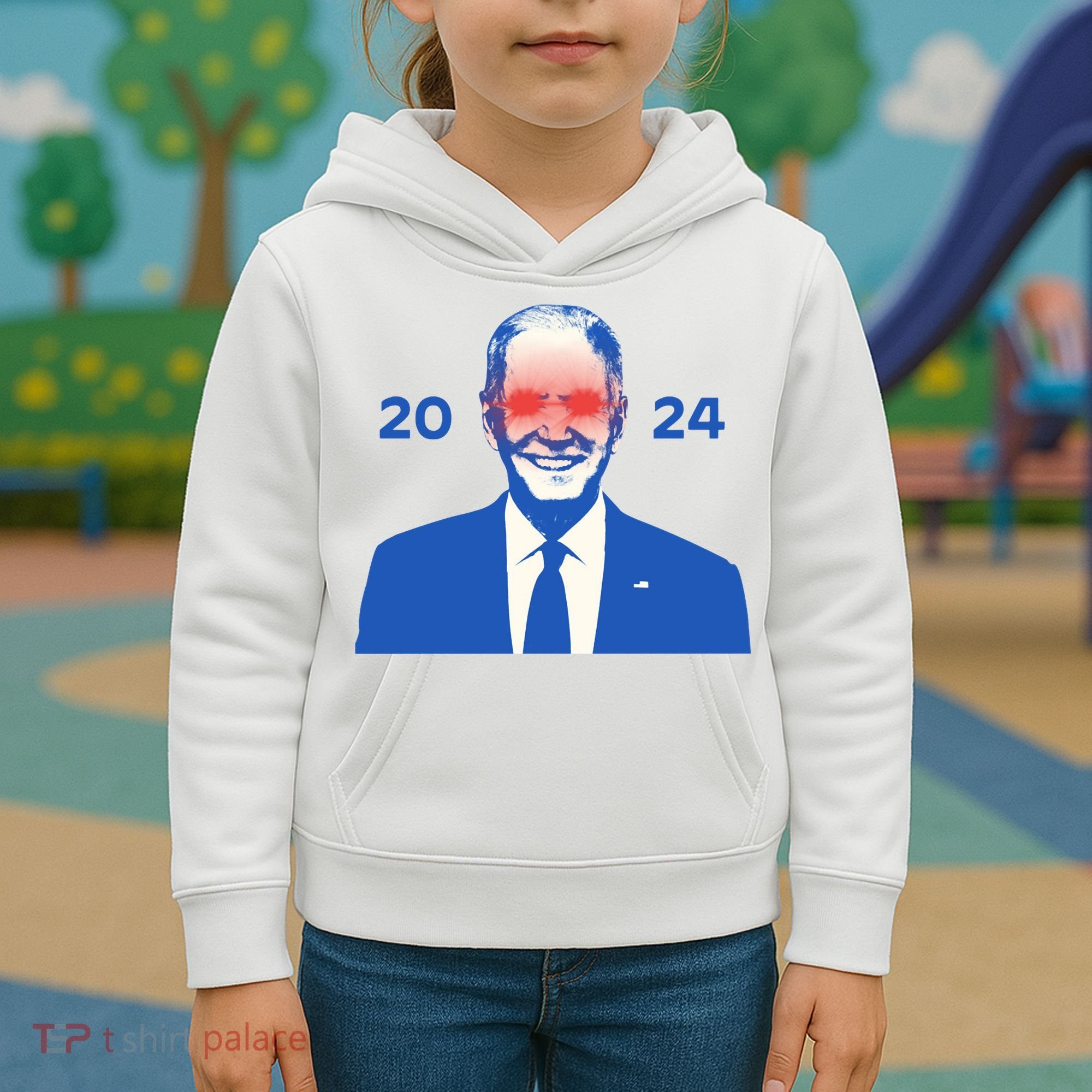 Dark Brandon 2024 Joe BidenS Campaign Kids Hoodie