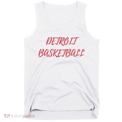 Detroit Basketball Tank Top