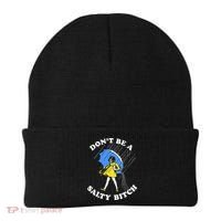 Dont Be A Salty Bitch Funny Beanie thumb 0