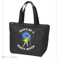 Dont Be A Salty Bitch Funny Tote Bag thumb 3