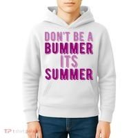 Dont Be A Bummer Its Summer Kids Hoodie thumb 4