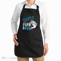 DonT Be A Dumb Bass Angler Saying FatherS Day Outfit Apron thumb 2