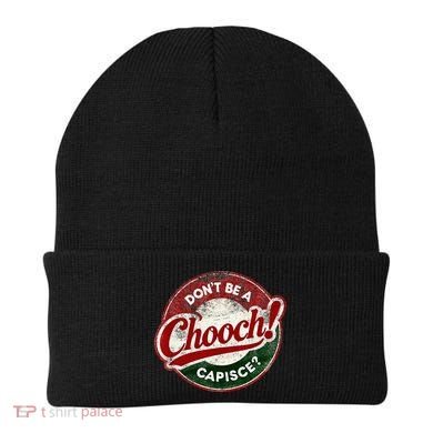 DonT Be A Chooch! Capisce Retro – Funny Italian American Beanie