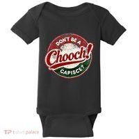 DonT Be A Chooch! Capisce Retro – Funny Italian American Baby Bodysuit thumb 0