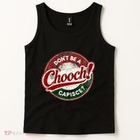 DonT Be A Chooch! Capisce Retro – Funny Italian American Tank Top thumb 2