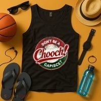 DonT Be A Chooch! Capisce Retro – Funny Italian American Tank Top thumb 4