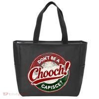 DonT Be A Chooch! Capisce Retro – Funny Italian American Tote Bag thumb 0