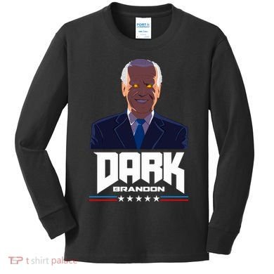 Dark Brandon Anti Joe Biden Kids Long Sleeve Shirt