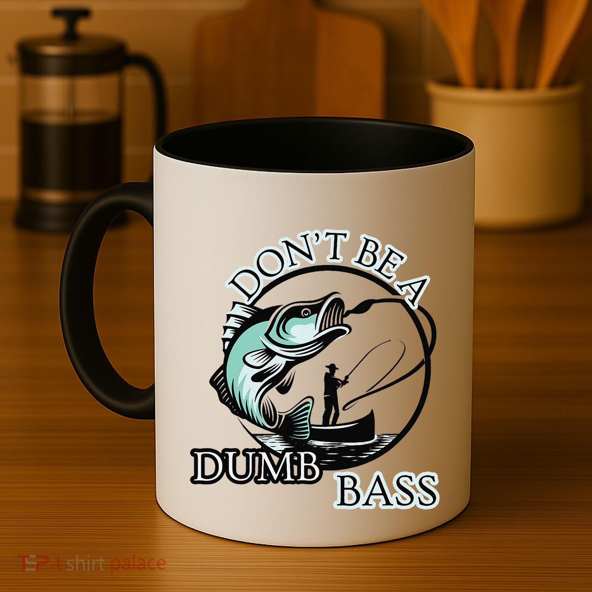 DonT Be A Dumb Bass Fishing Coffee Mug