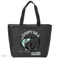 DonT Be A Dumb Bass Fishing Tote Bag thumb 0