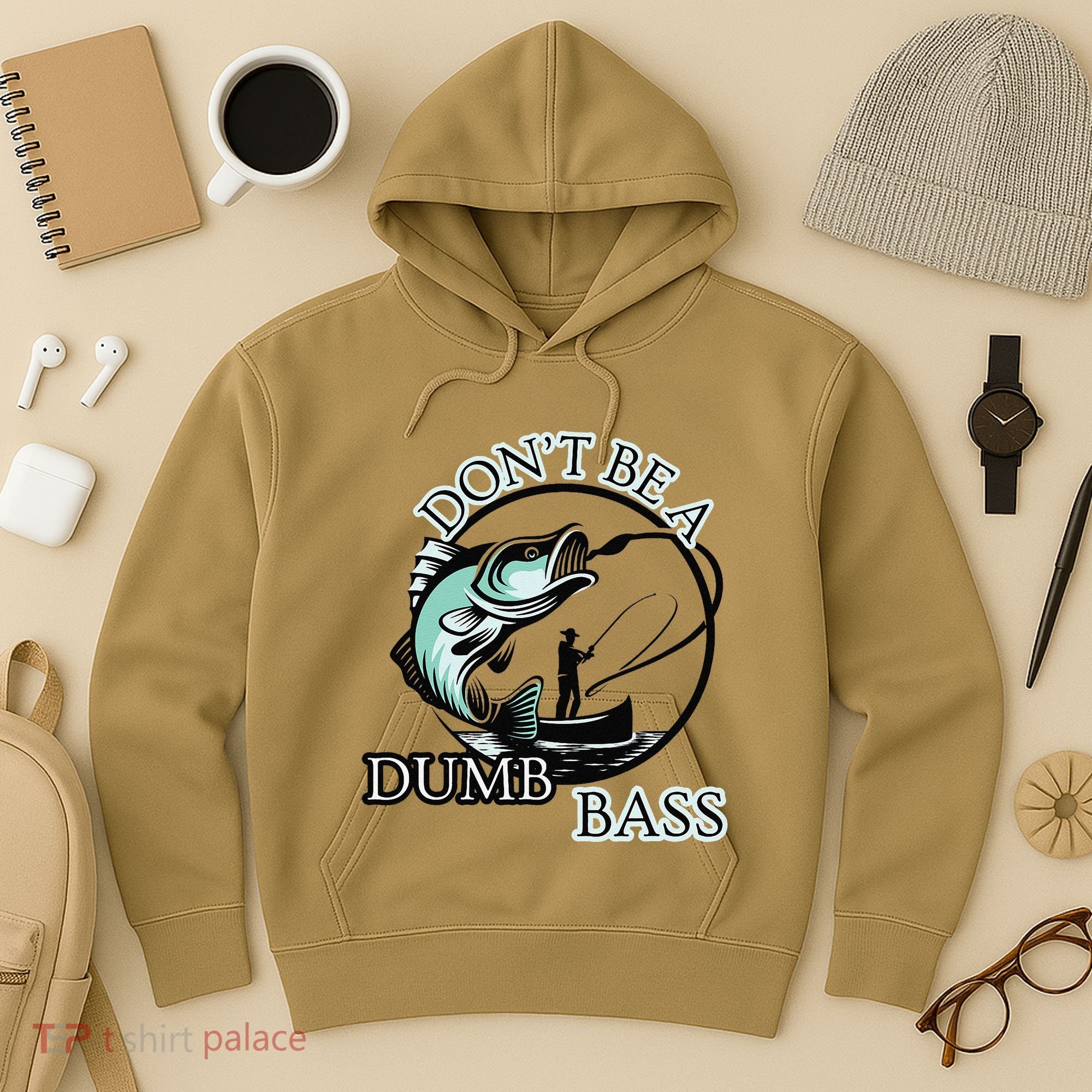DonT Be A Dumb Bass Fishing Hoodie