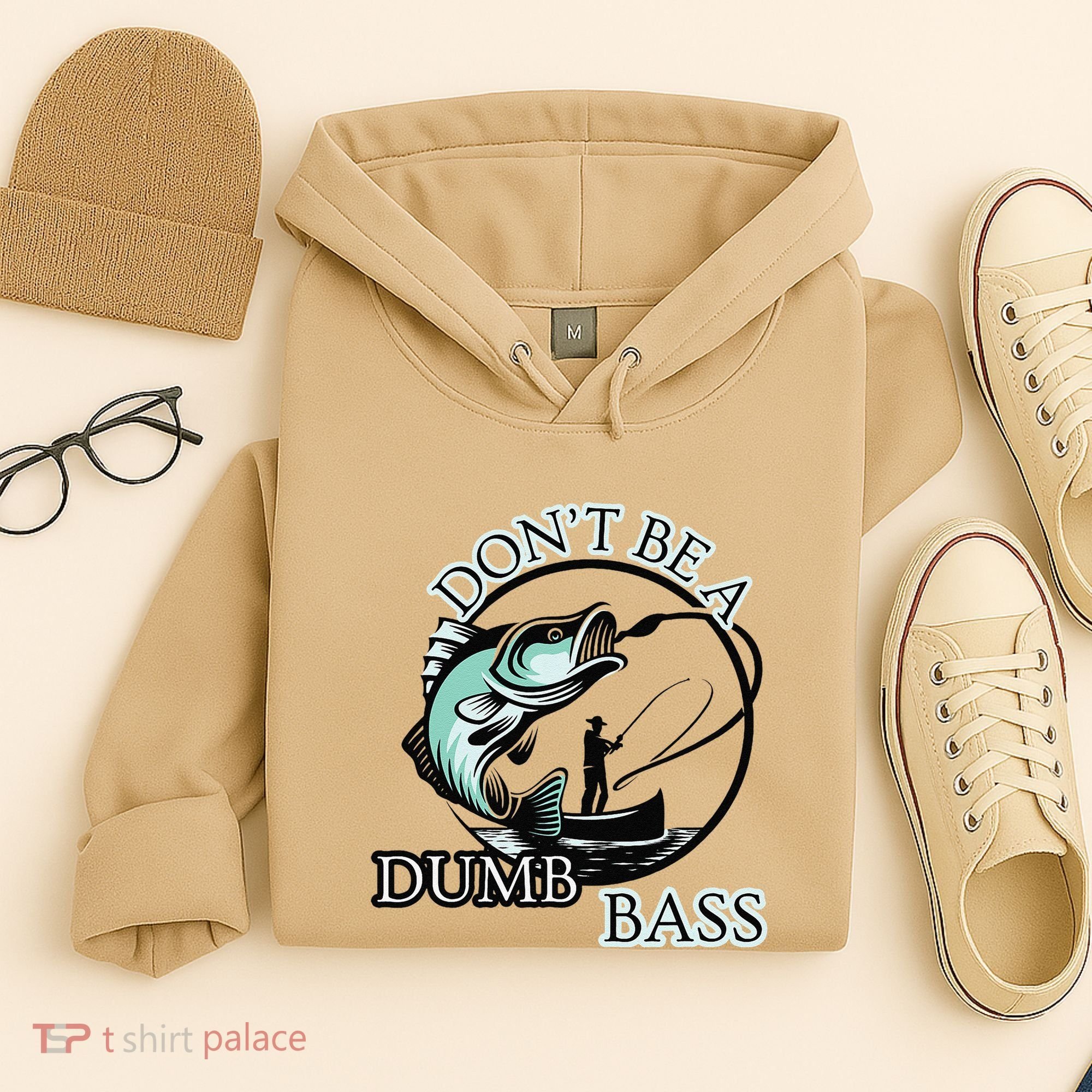 DonT Be A Dumb Bass Fishing Hoodie