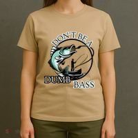DonT Be A Dumb Bass Fishing T-Shirt thumb 4