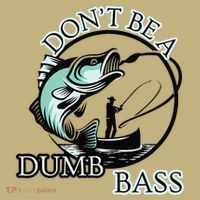DonT Be A Dumb Bass Fishing Mousepad thumb 1