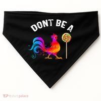 Dont Be A Sucker Funny Cock Rooster Fathers Day USA-Made Doggie Bandana thumb 0