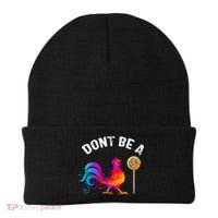 Dont Be A Sucker Funny Cock Rooster Fathers Day Beanie thumb 0