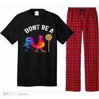 Dont Be A Sucker Funny Cock Rooster Fathers Day Pajama Set thumb 0