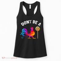 Dont Be A Sucker Funny Cock Rooster Fathers Day Women's Tank Top thumb 0