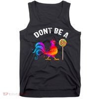 Dont Be A Sucker Funny Cock Rooster Fathers Day Tank Top thumb 0