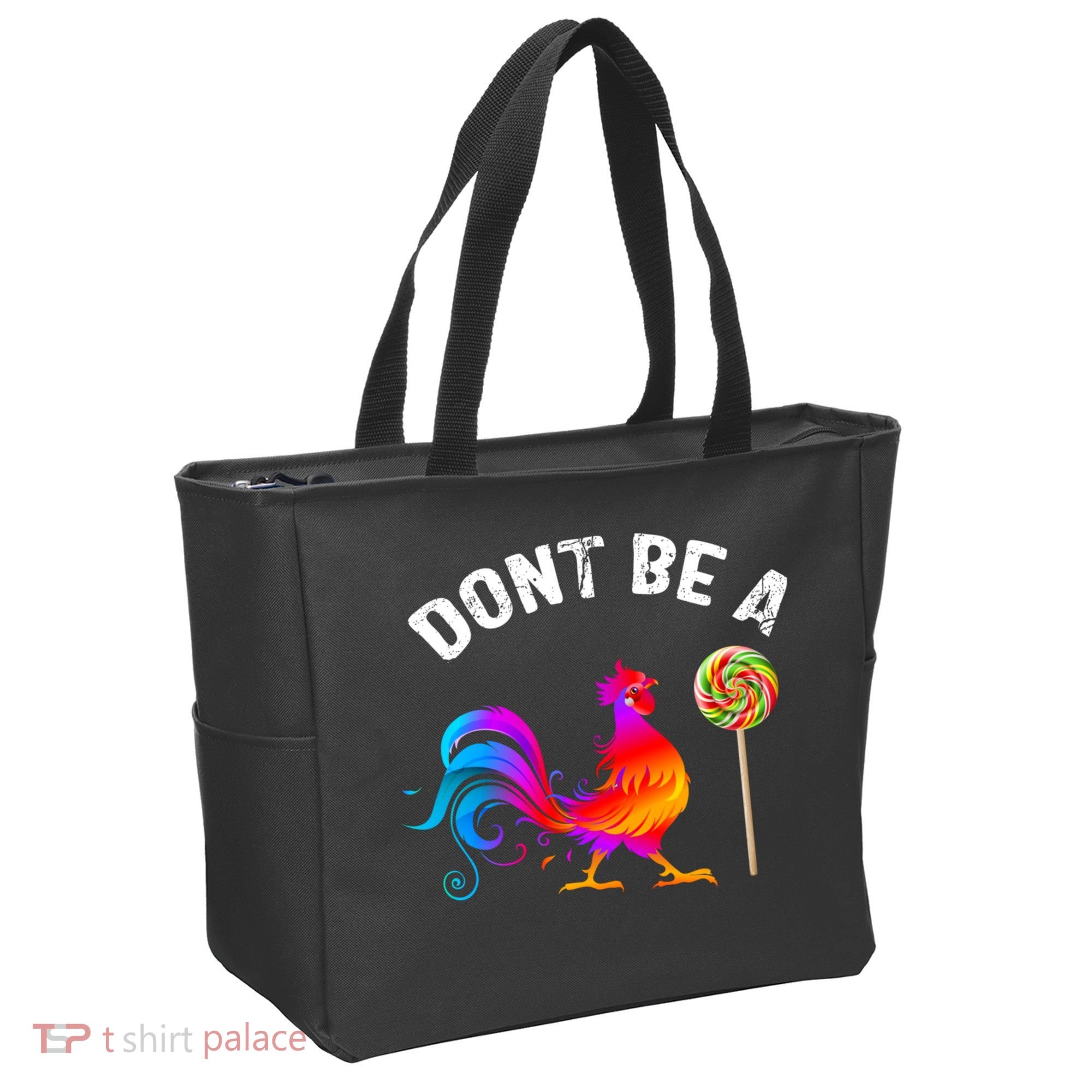 Dont Be A Sucker Funny Cock Rooster Fathers Day Tote Bag