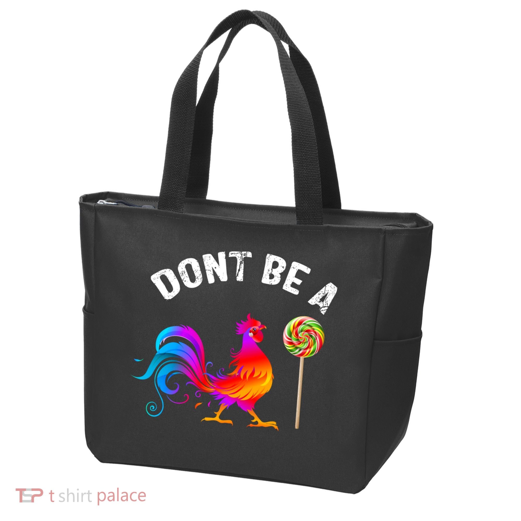 Dont Be A Sucker Funny Cock Rooster Fathers Day Tote Bag