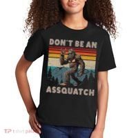 DonT Be An Assquatch Outdoor Sasquatch Funny Bigfoot Kids T-Shirt thumb 2
