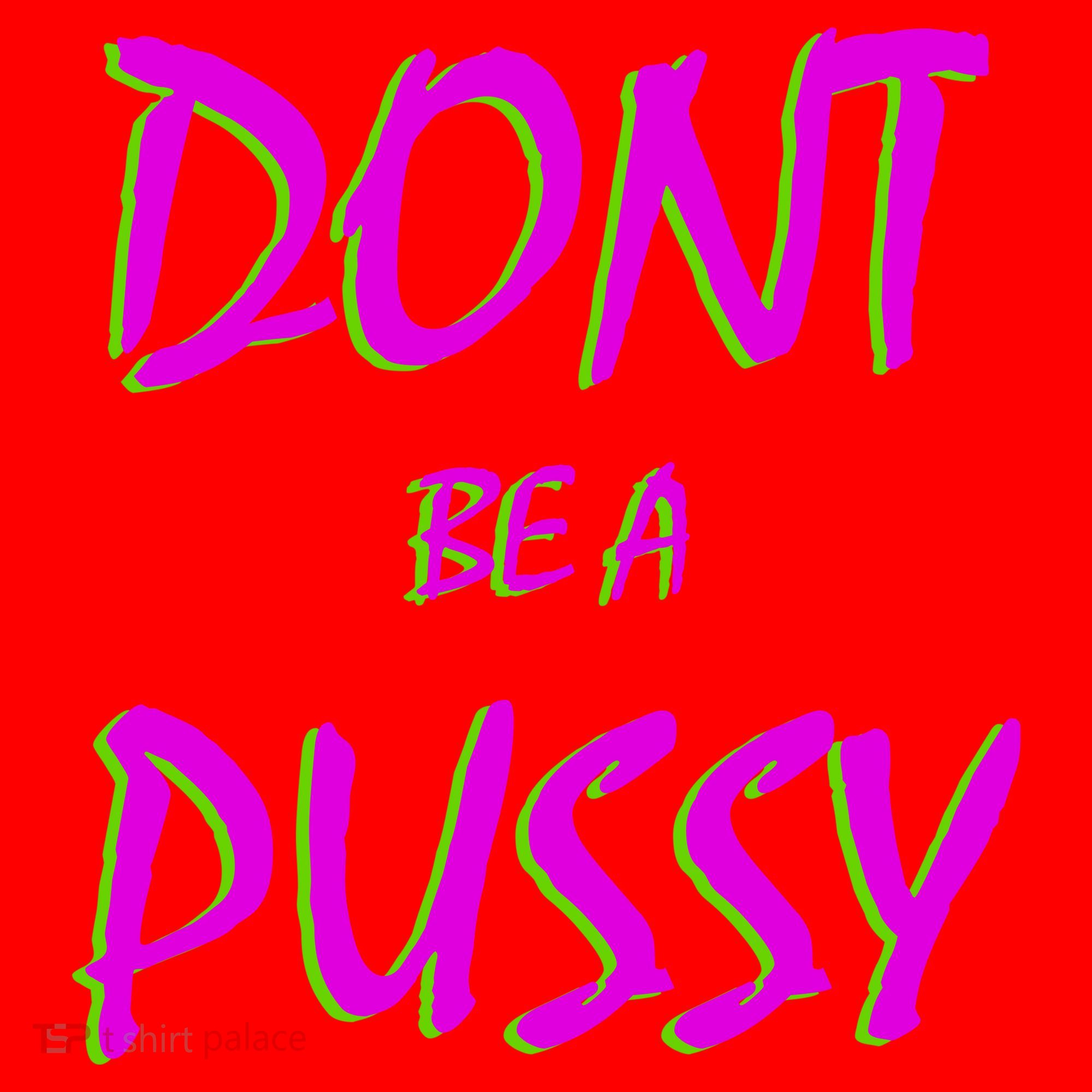 Don't Be A Pussy Santa Hat