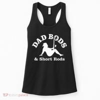 Dad Bods And Short Rods Funny Man Fishing Lovers Women's Tank Top thumb 0