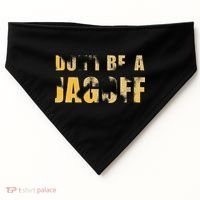 DonT Be A Jagoff Pittsburghese Distressed USA-Made Doggie Bandana thumb 0