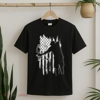 Dad Bowfishing Archer American Flag Vintage Great Gift T-Shirt thumb 2