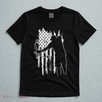 Dad Bowfishing Archer American Flag Vintage Great Gift T-Shirt thumb 5
