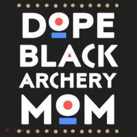 Dope Black Archery Mom African Pride Hbcu Melanin Sports Great Gift Women's Sweatshirt thumb 2