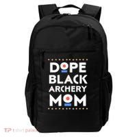 Dope Black Archery Mom African Pride Hbcu Melanin Sports Great Gift Backpack thumb 0