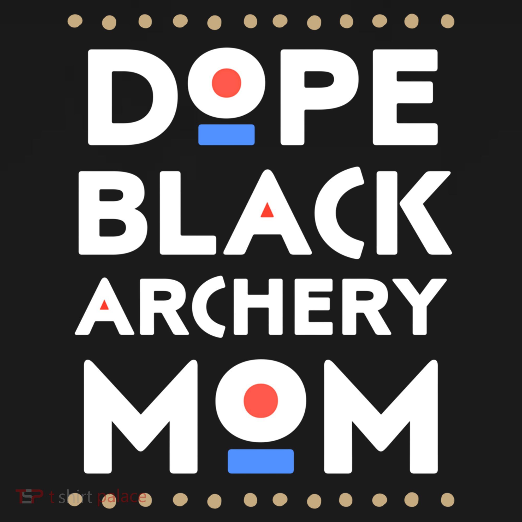 Dope Black Archery Mom African Pride Hbcu Melanin Sports Great Gift Women's Hoodie