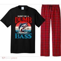 DonT Be A Dumb Bass Funny Fishing Pajama Set thumb 0