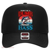 DonT Be A Dumb Bass Funny Fishing Hat thumb 0