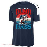 DonT Be A Dumb Bass Funny Fishing Sport-Tek Competitor United Soccer Jersey thumb 2