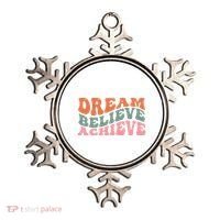 Dream Believe Achieve Positive Quote Ornament thumb 0