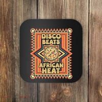 Disco Beats African Heat Retro 1970s Soul Music Coaster thumb 0