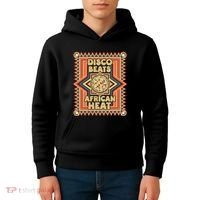 Disco Beats African Heat Retro 1970s Soul Music Kids Hoodie thumb 4